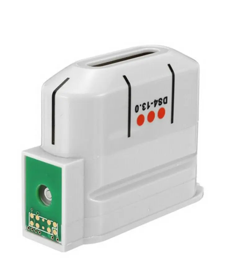 White HIFU ultrasound replacement cartridge DS4-13.0 for anti-aging facial and body tightening machine.