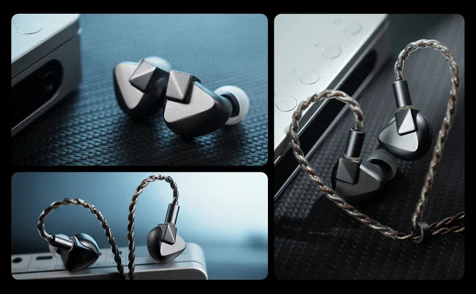 Planar Magnetic IEMs 14.8mm Driver Hi-Fi Earphones by Tidesmit Tidesmit