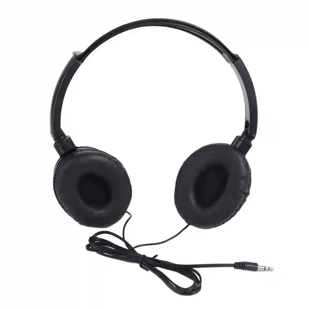 Wired Over-Ear Headphones with Active Noise Cancellation - HiFi Stereo Tidesmit