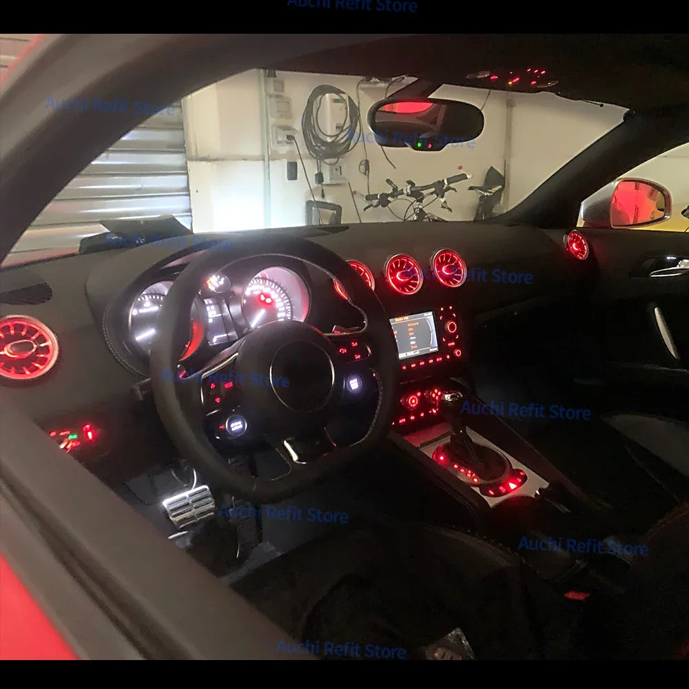 Audi TT LED Air Vents – 256 Color APP Control Ambient Lighting Tidesmit