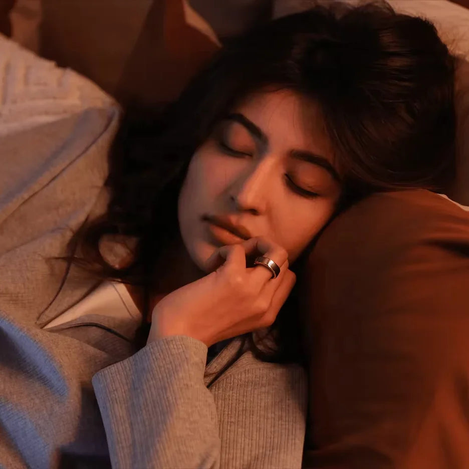 SHR Health Care Ring Smart AI Analysis Heart Rate Sleep Activity Multisports GPS Fitness Tracker Smartring APP Smart Ring 2025 Tidesmit