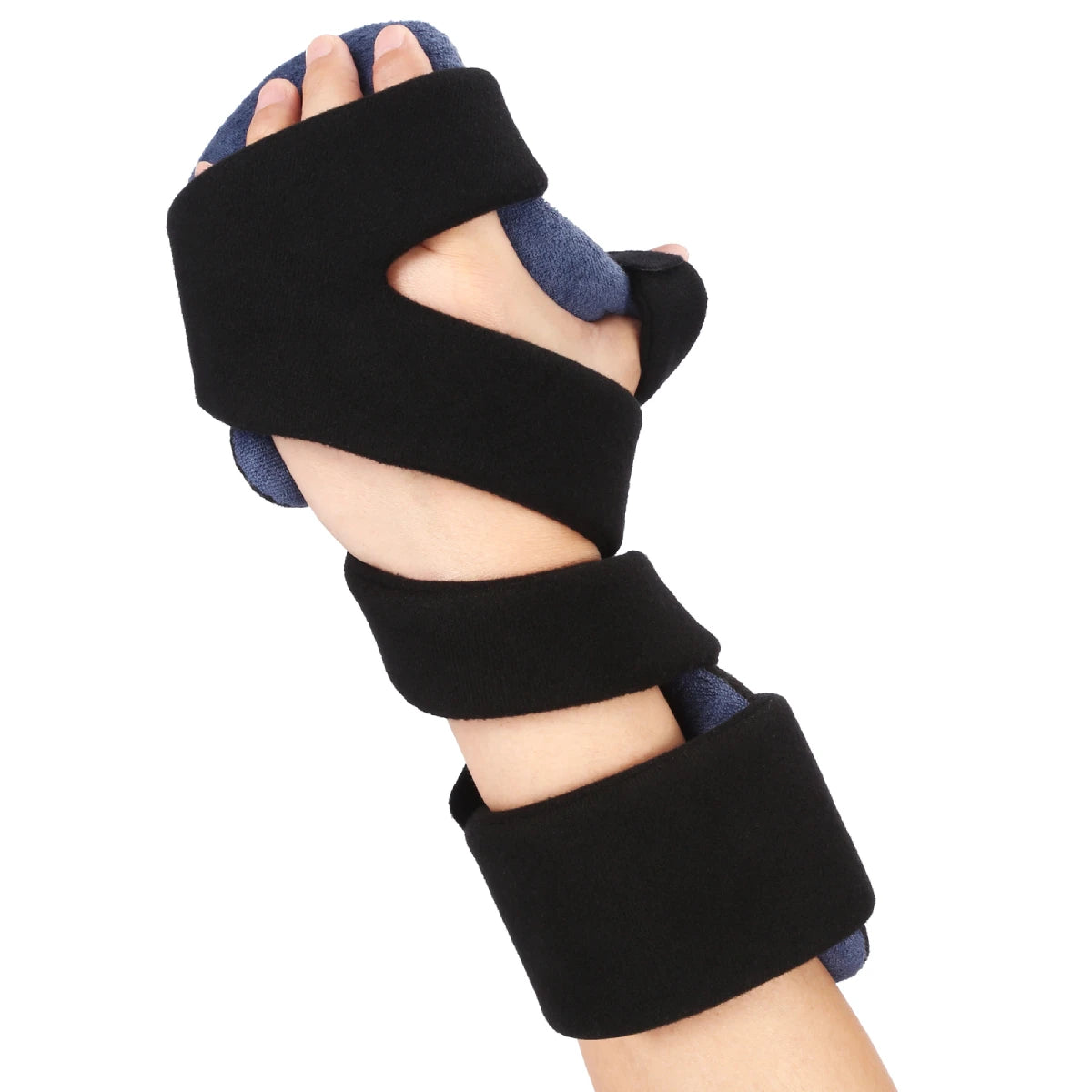 VELPEAU Hand Splint Adjustable for Carpal Tunnel Syndrome, Sprain and Arthritis, Wrist Brace Immobilizer Fixs Finger in Stroke