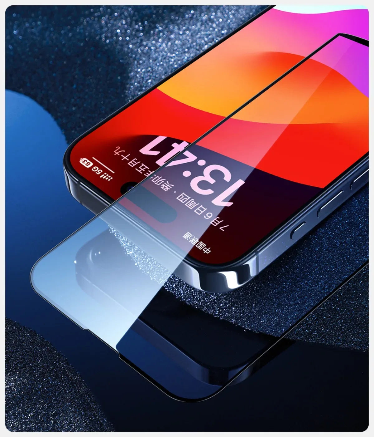 iPhone 17 Screen Protector, 9H Hardness Tempered Glass by Tidesmit Tidesmit