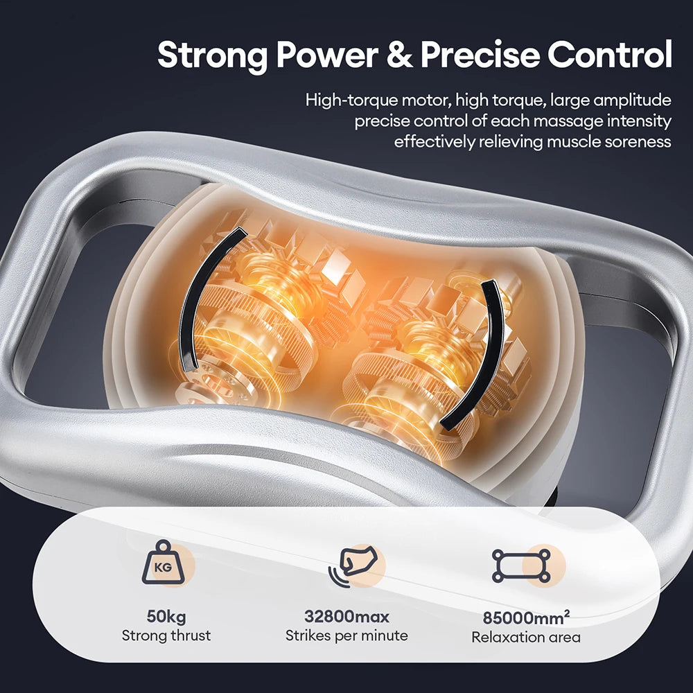 Deep Tissue Massage Gun - Portable Muscle Recovery Tool by Tidesmit Relaxation Treatment Tidesmit