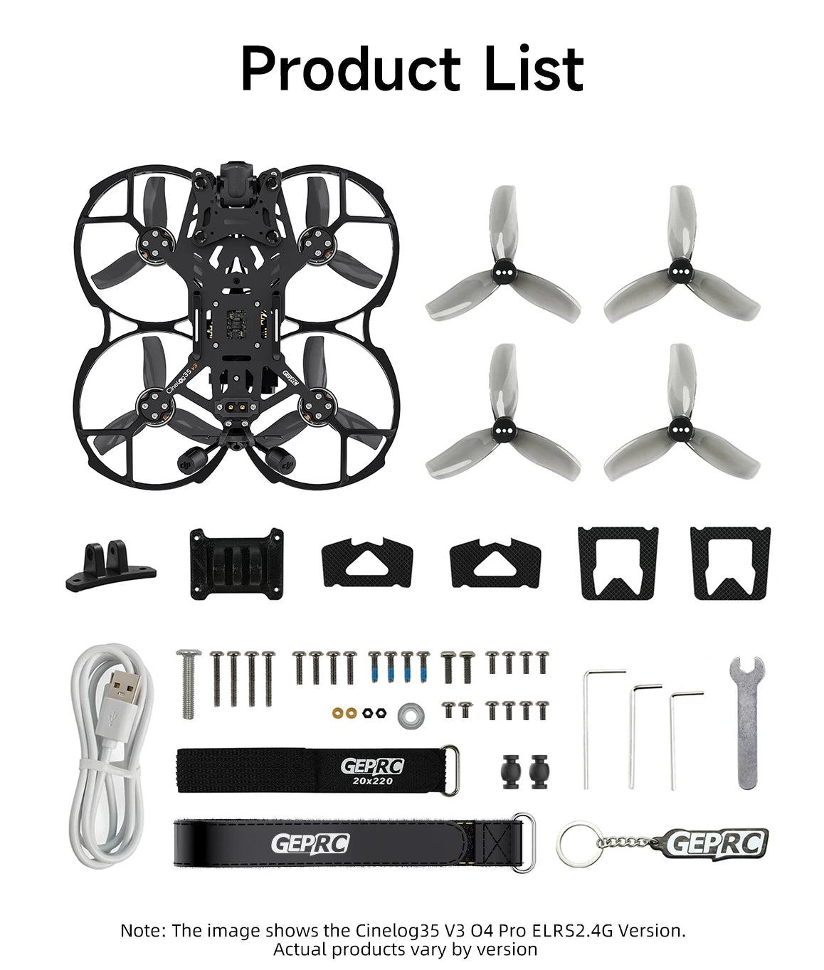 CineLog35 V3 FPV Camera Drone - Pro 4K O4 System & GPS Precision Tidesmit