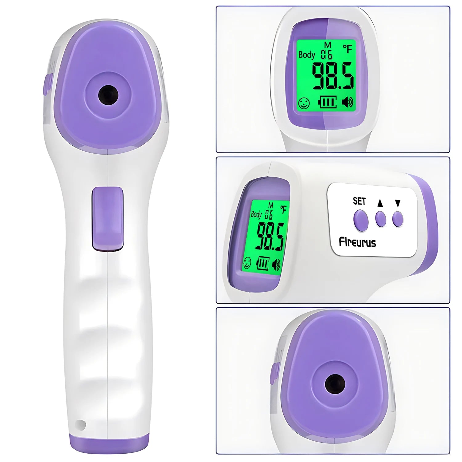 Medical Digital Infrared Forehead Thermometer Electronic Temperature Meter For Baby Thermometer Forehead Non-Contact Termometro