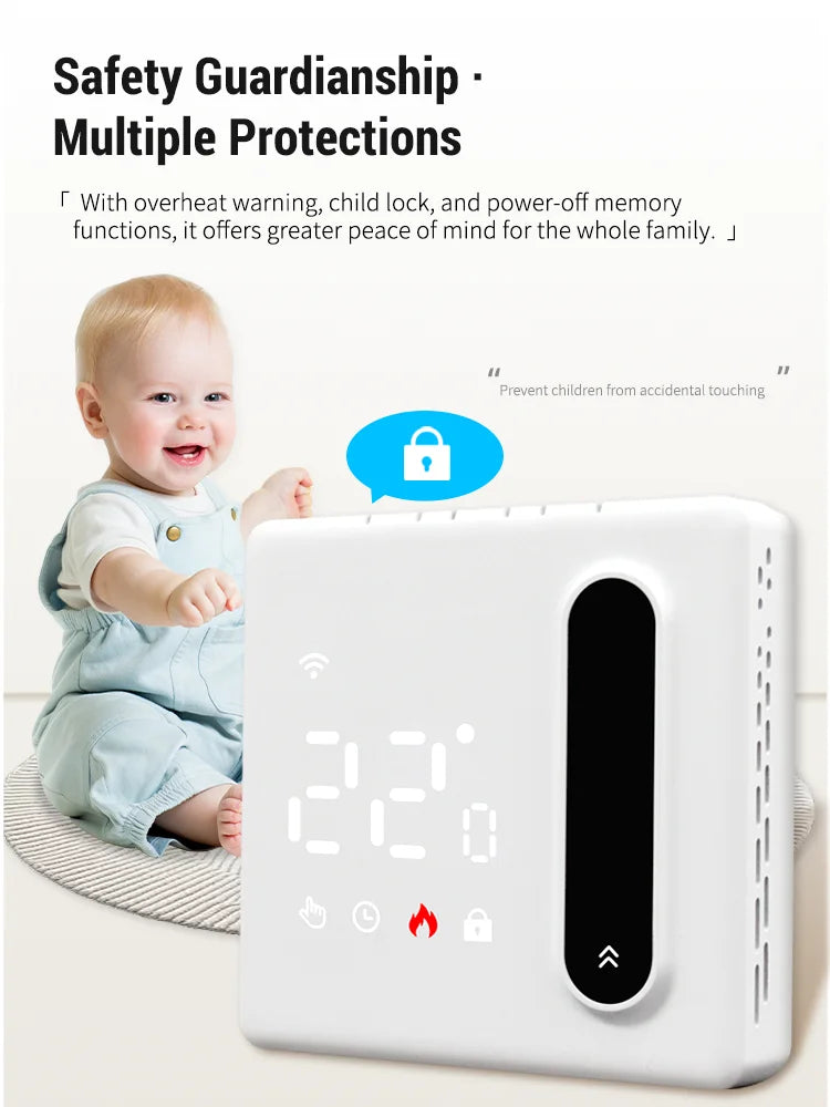 Tuya WiFi Smart Thermostat Temperature Water Electric Floor Heating Gas Boiler Controller Support Alice Alexa Google Home