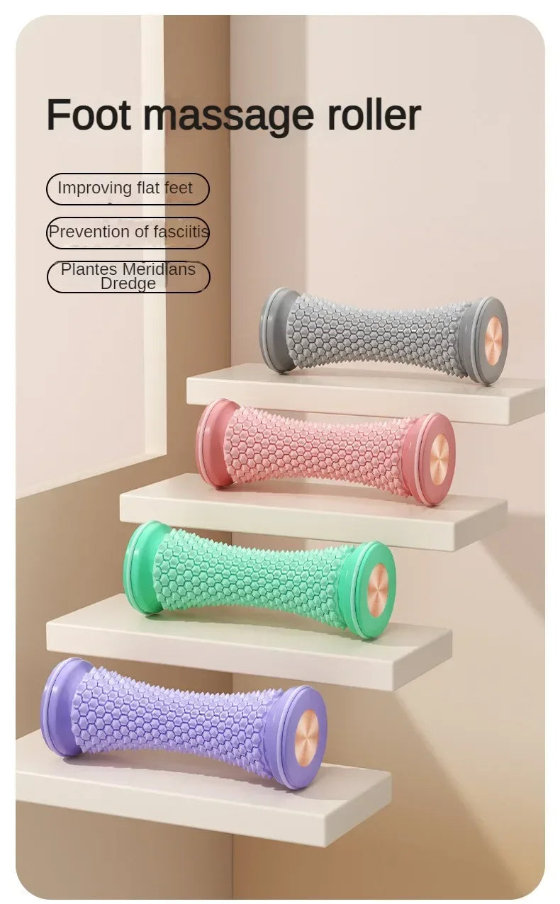 Foot Massager Roller for Plantar Fasciitis Relief | Tidesmit Wellness Relaxation Treatment Tidesmit