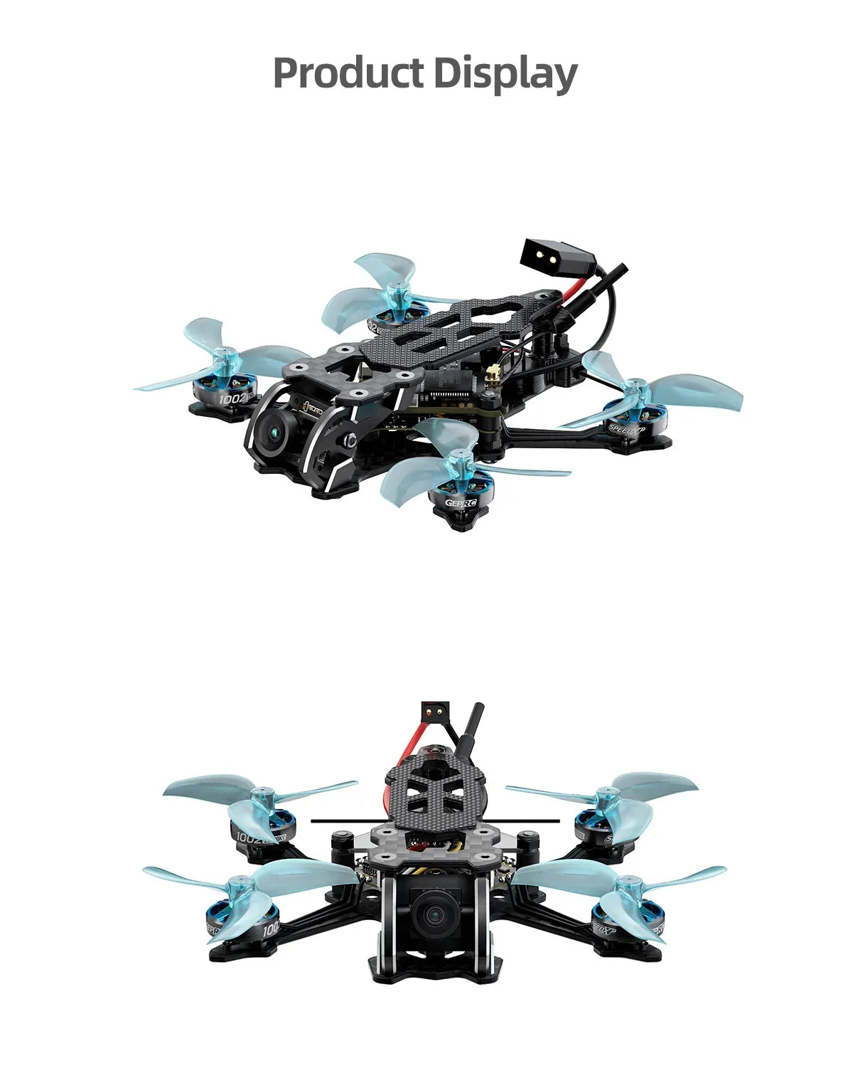 FPV Drone T-Cube18 Mini Quadcopter ELRS 2.4G HDZero System Tidesmit