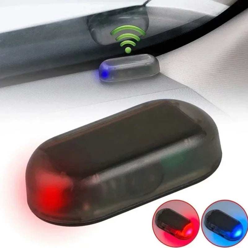 Solar Car Fake Security Light - Wireless LED Anti-Theft Warning System Tidesmit