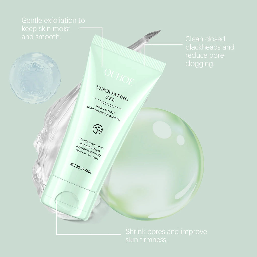 Exfoliating Peeling Gel for Dark Spots - Deep Pore Cleansing 50g Scrubs Treatments Tidesmit
