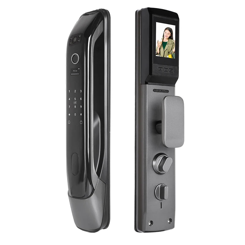 Digital Door Lock Competitive Price Fingerprint USmart Go APP Tuya Smart WiFi With Camera Smart Door Lock