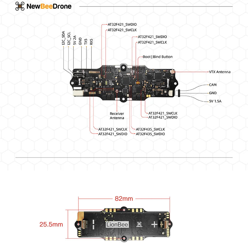 3 Inch FPV Micro Drone Kit with Long Range ELRS 2.4G and GPS Tidesmit