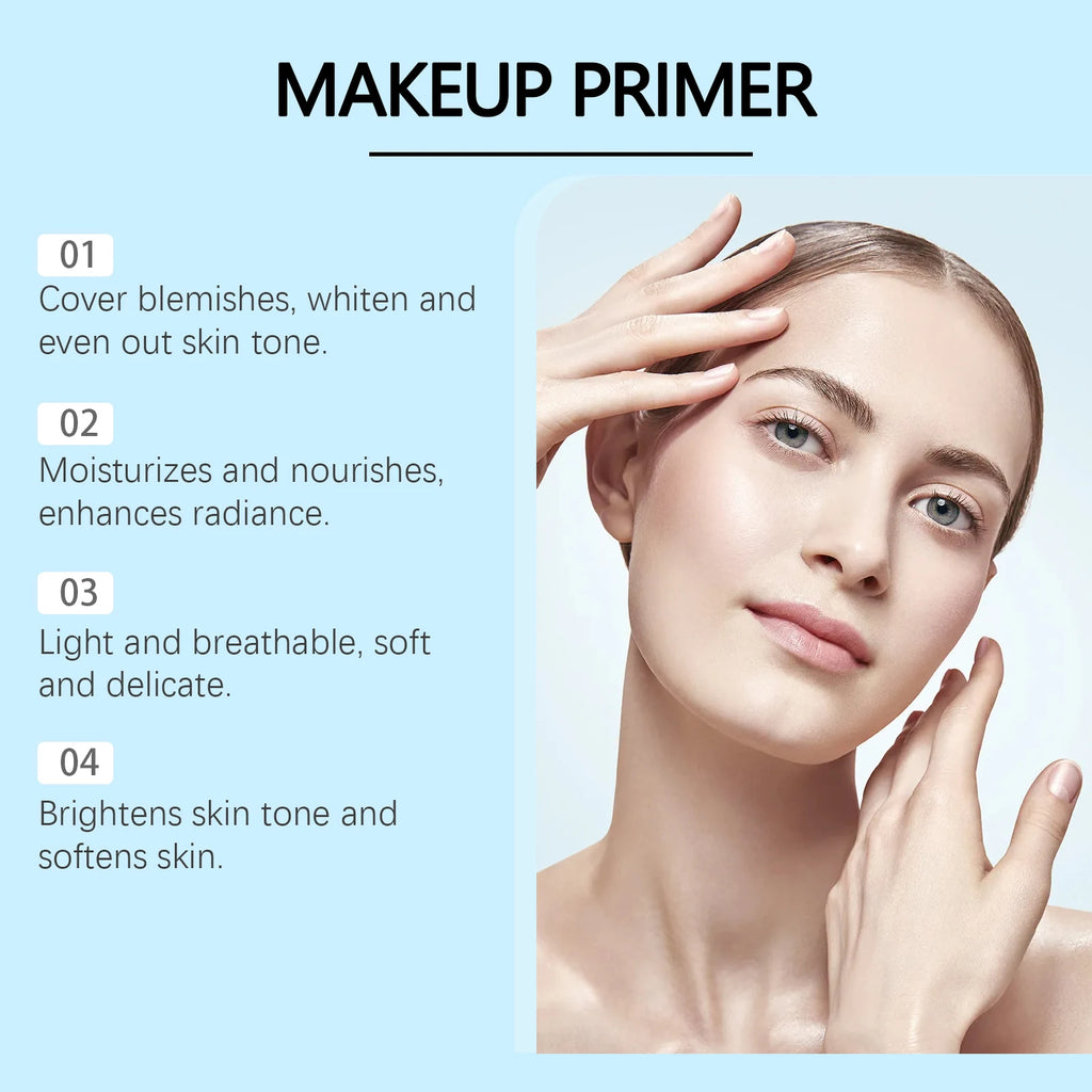Tidesmit hydrating makeup primer texture close-up for dry skin deep moisture face makeup base