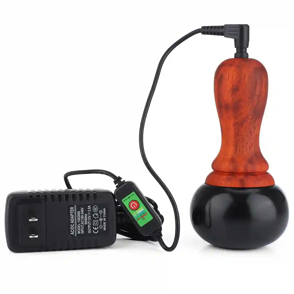 Massage Hot Stone Set with Warmer & Bianstone Gua Sha - Tidesmit Relaxation Treatment US PLUG Tidesmit