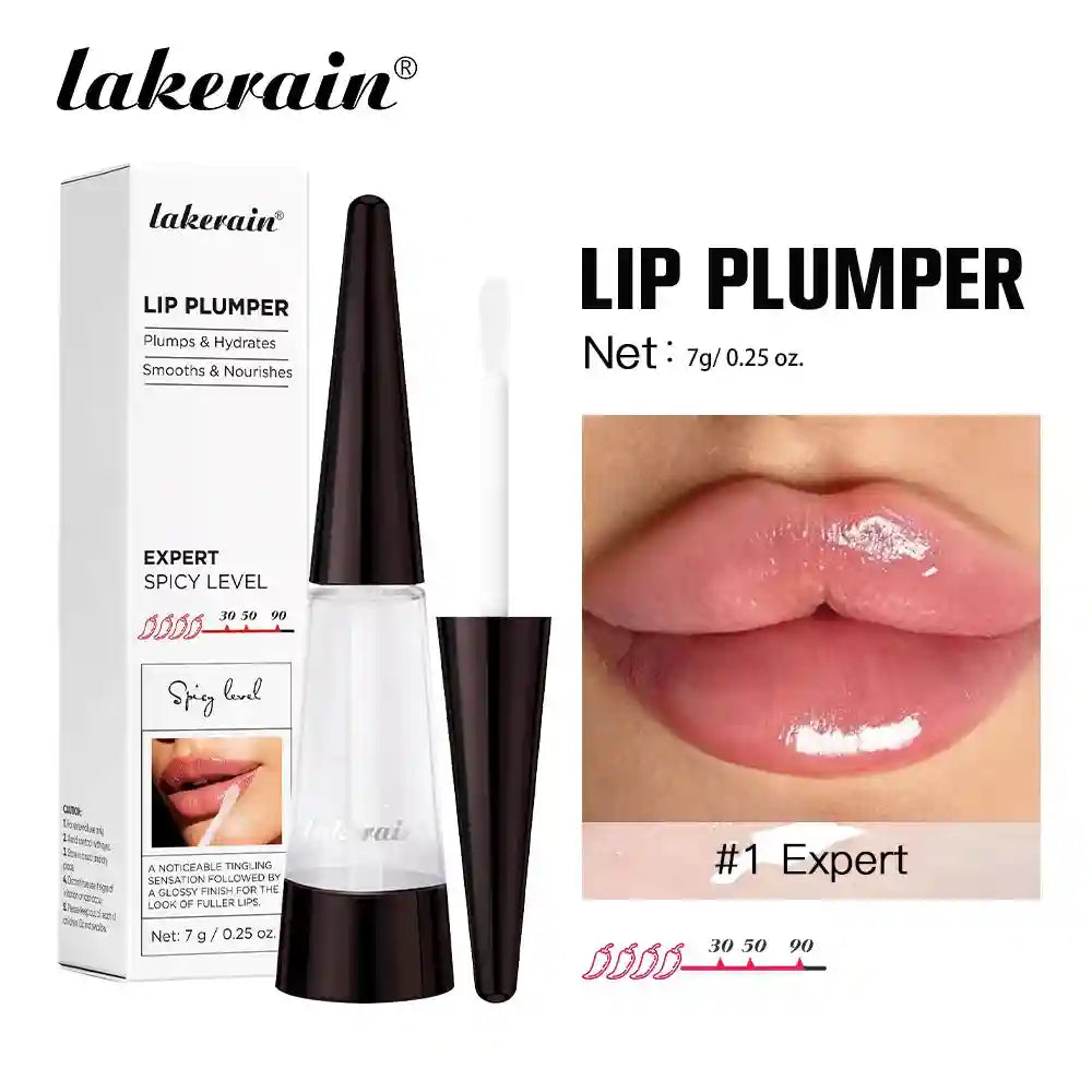 Lip Plumper Gloss – Hydrating Volumizing Oil for Fuller Looking Lips Lip Care Tidesmit