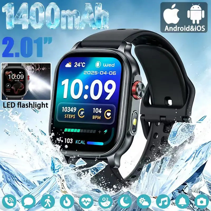 2026 new men's and women's smartwatches, fitness trackers,wireless calling, IPX8 waterproof, activity pedometers, birthday gifts