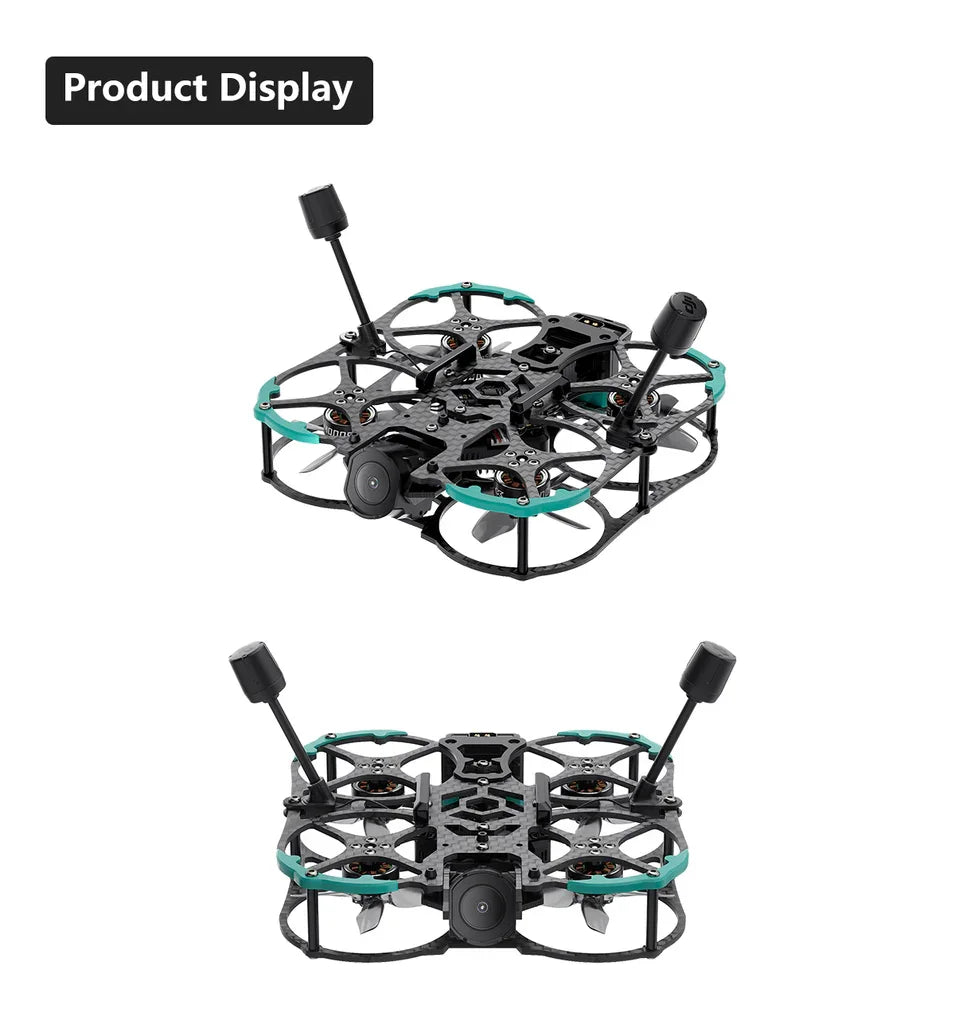 2 Inch CineWhoop FPV Drone 4S HD O4 Pro - Compact Precision Quadcopter Tidesmit