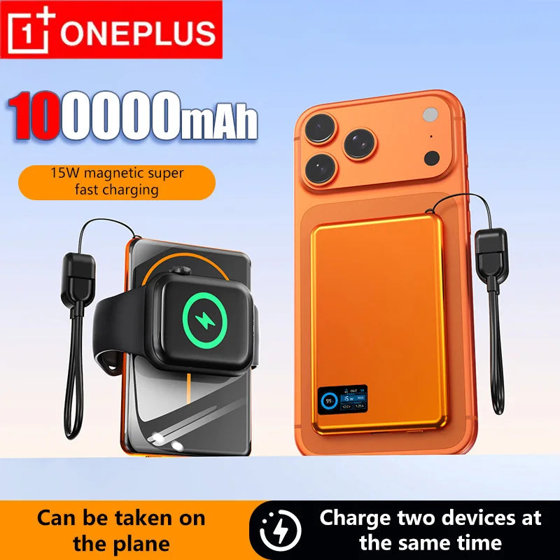 Tidesmit 100000mAh Fast Charging Power Bank - PD USB-C Portable Battery Tidesmit
