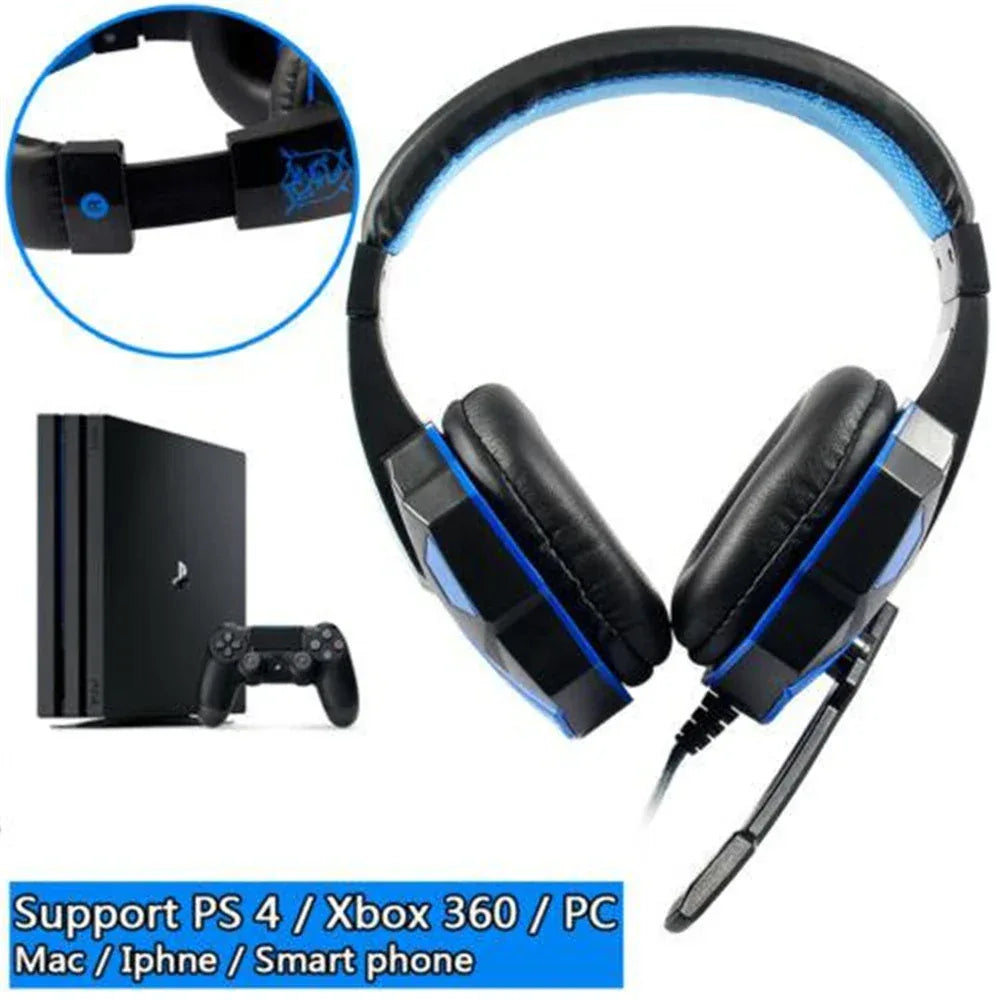 Tidesmit Wired Stereo Gaming Headphones with Microphone - 3.5mm Jack Tidesmit