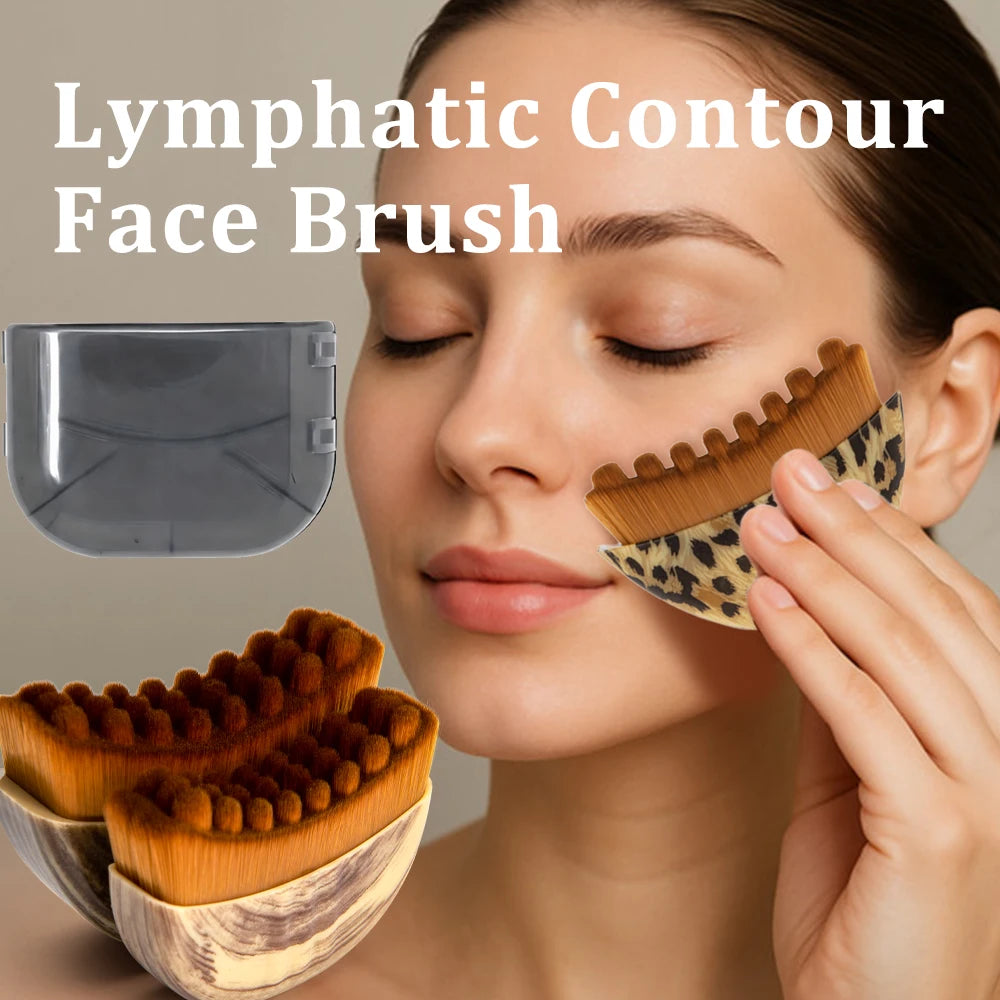 Lymphatic Drainage Face Brush for Facial Sculpting and Massage Massage Cushion Tidesmit