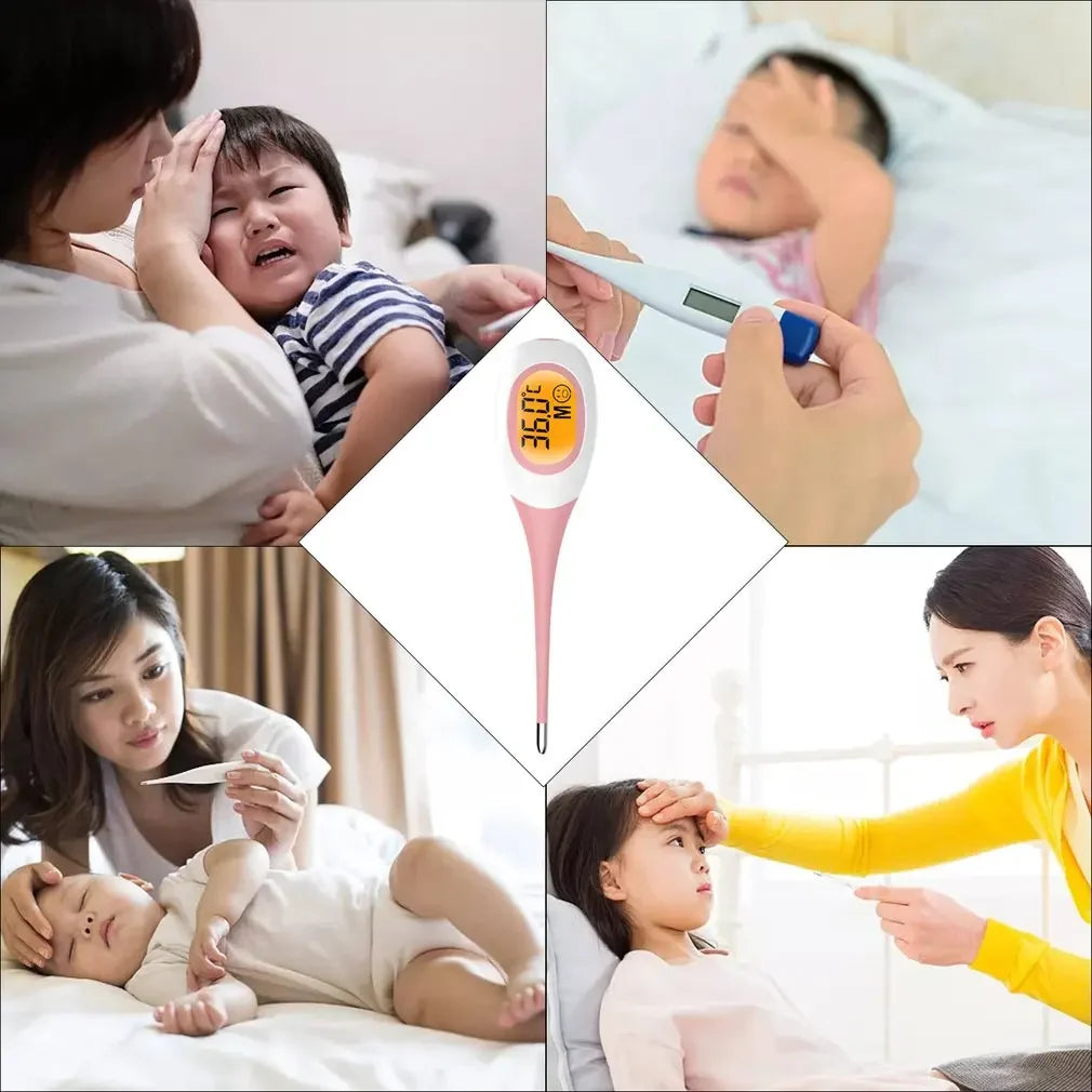 Fever Thermometer Pulse Oximeter Finger Medical Digital Household Baby Adult Measurement Oral Armpit Rectal infrared Basal Body