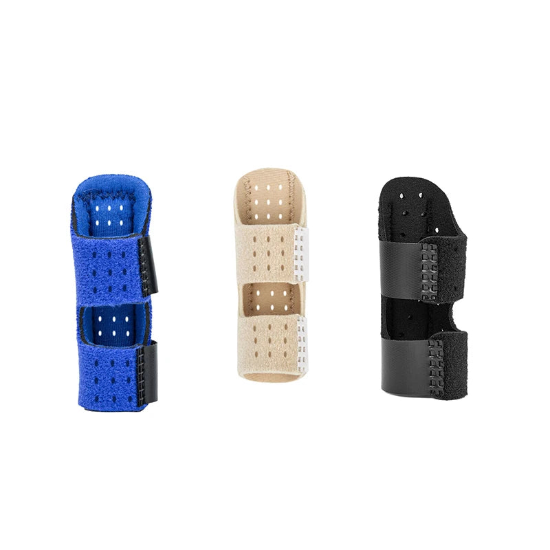 Adjustable Finger Corrector Splint Steel Plate Pain Relief Finger Brace Support Hand Splint Fix Strap Protector Breathable