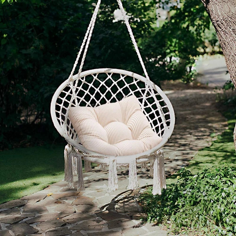 Large Square Round Floor Seat Cushion Cotton and Linen Tatami Floor Pillow Thick Cushions Seating Garden Chair Cushion Seat Pad