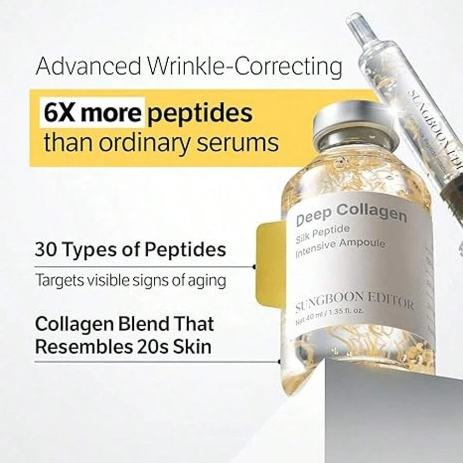 Collagen Peptide Serum for Skin Firming and Lifting | 30ml Tidesmit Scrubs Treatments Tidesmit