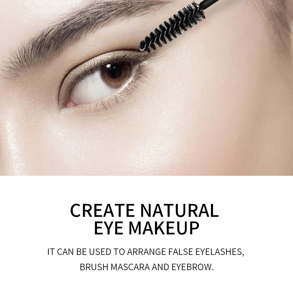 Disposable Eyelash Brushes for Extensions - Premium Soft Crystal Wands False Eyelashes Tidesmit