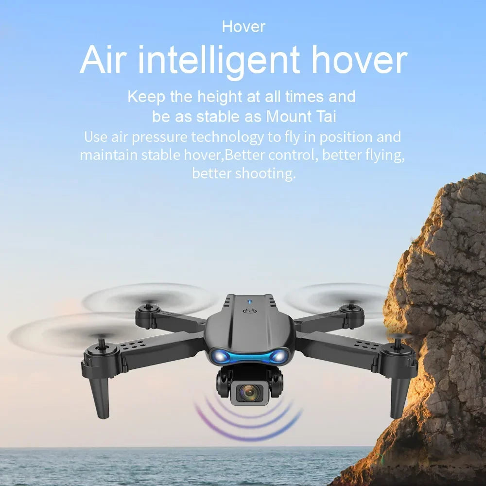 4K Camera Drone - Foldable RC Quadcopter with Obstacle Avoidance Tidesmit