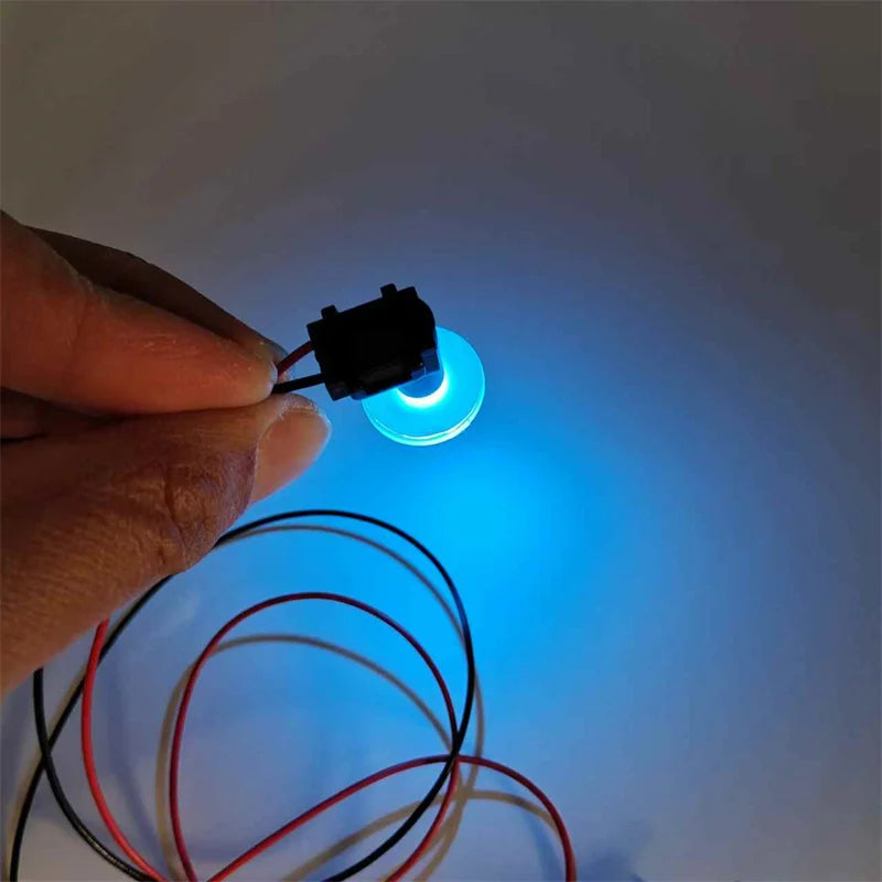 LED Ring Light Interior Door Handle Kit - 4Pcs Circular B Model Tidesmit