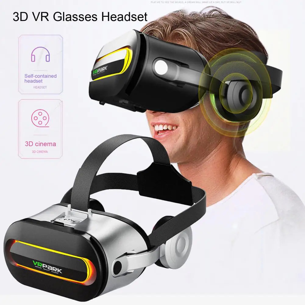 VR Headset for Smartphones: Immersive Smart Glasses with Spatial Audio Tidesmit