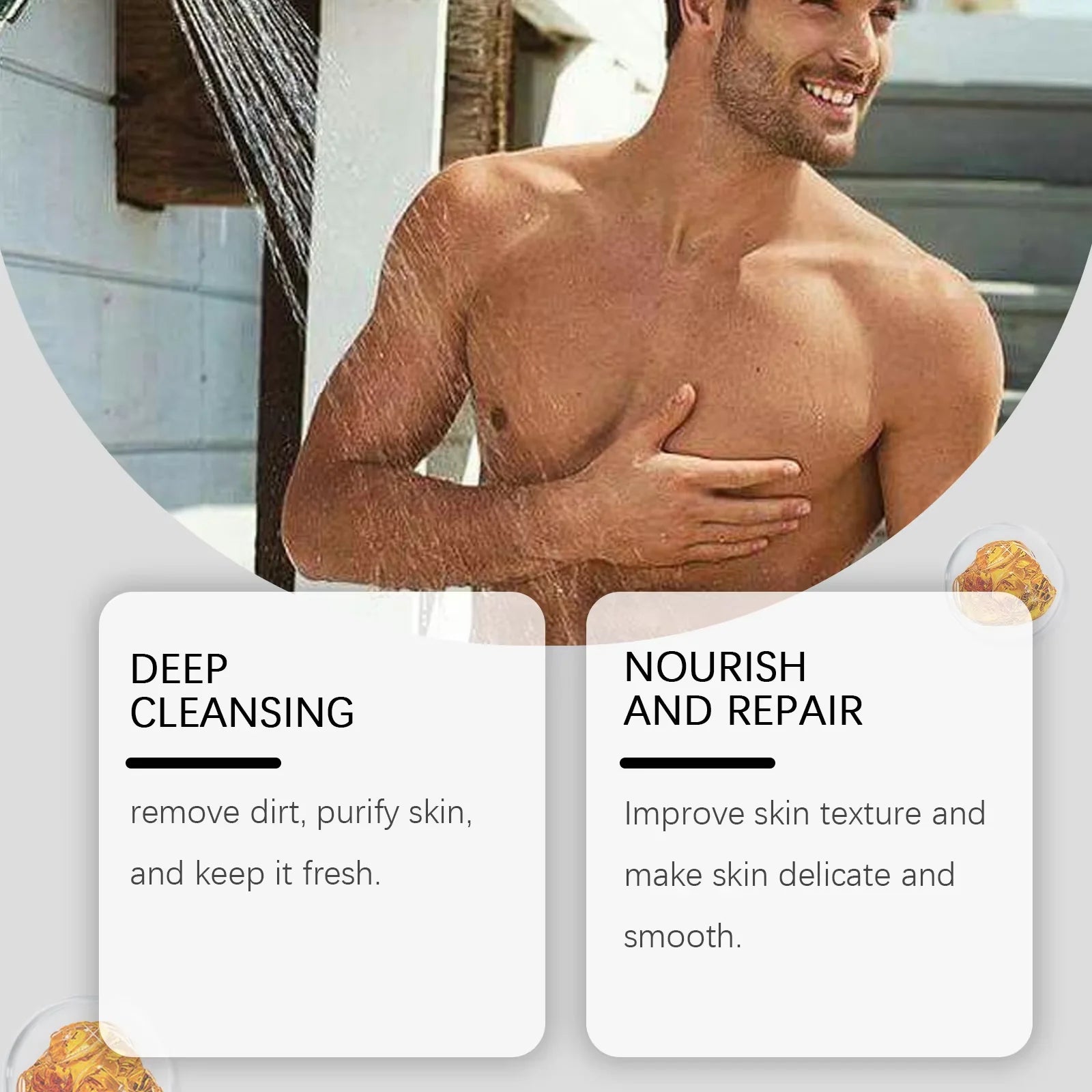 Sandalwood Body Scrub: Deep Moisturizing Exfoliant, 120g Scrubs Treatments Tidesmit