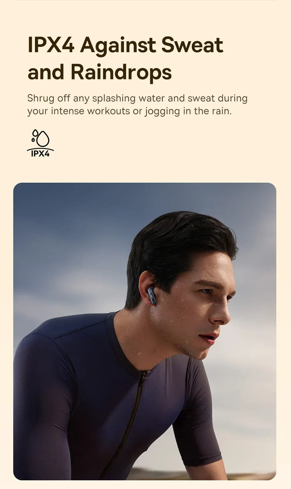 Tidesmit Wireless Noise Canceling Earbuds - 65Hr Playtime Bluetooth 5.3 Tidesmit