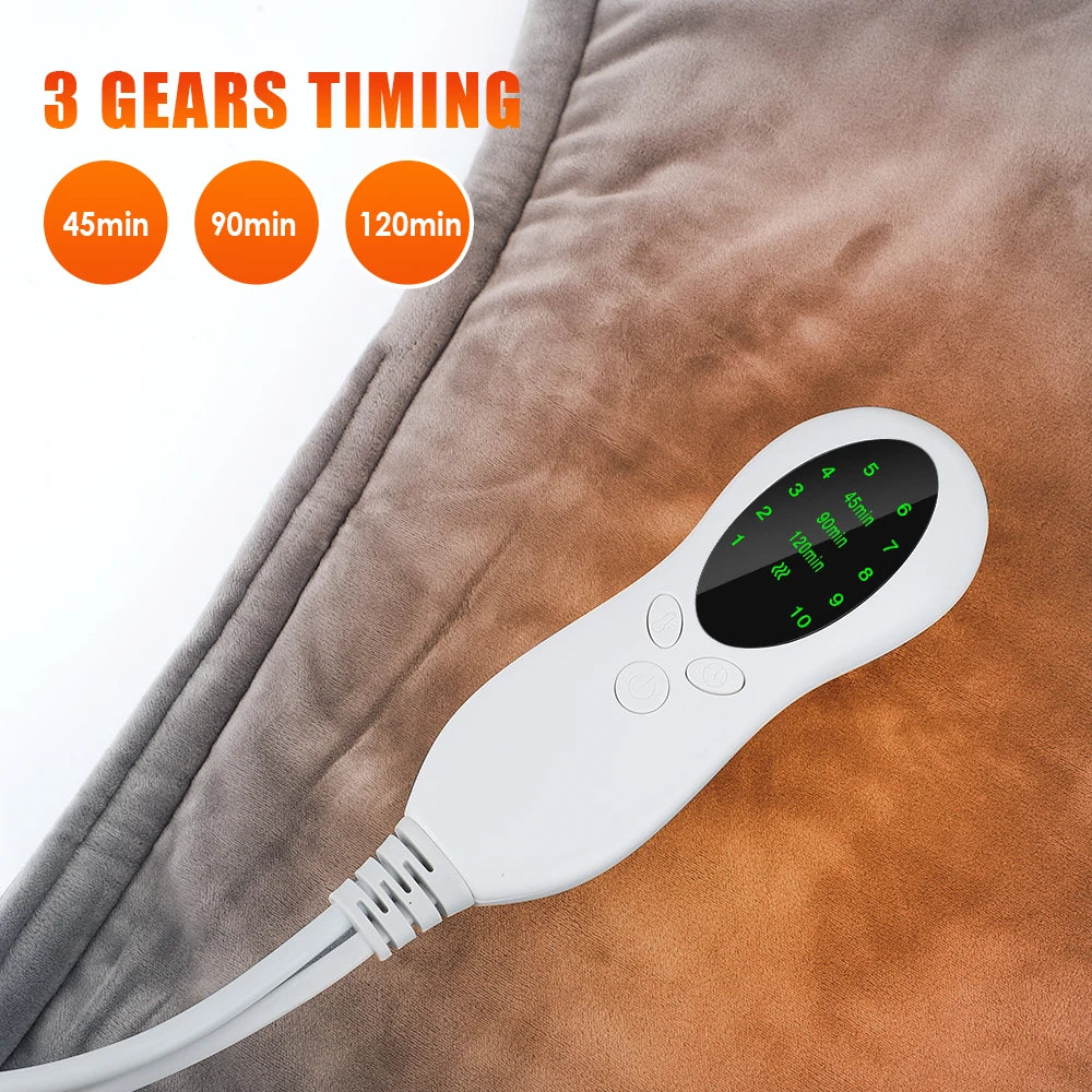 Electric Heating Neck Massager - Deep Tissue Muscle Recovery Tool Fascia Gun Tidesmit