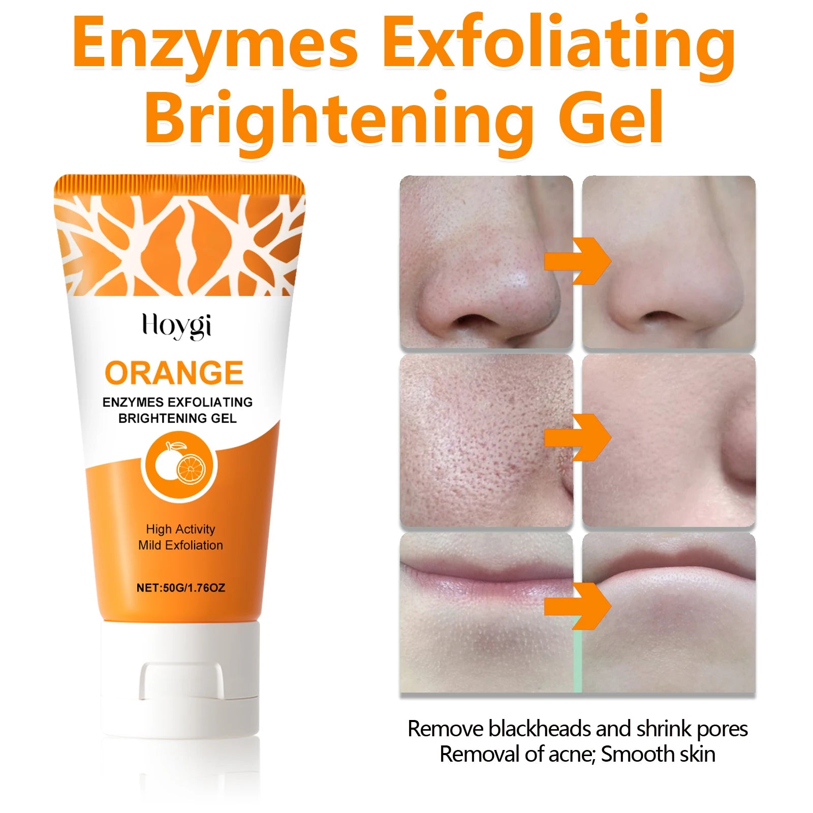 Enzymes Exfoliating Gel for Pore Refining and Brightening - Tidesmit Scrubs Treatments Tidesmit