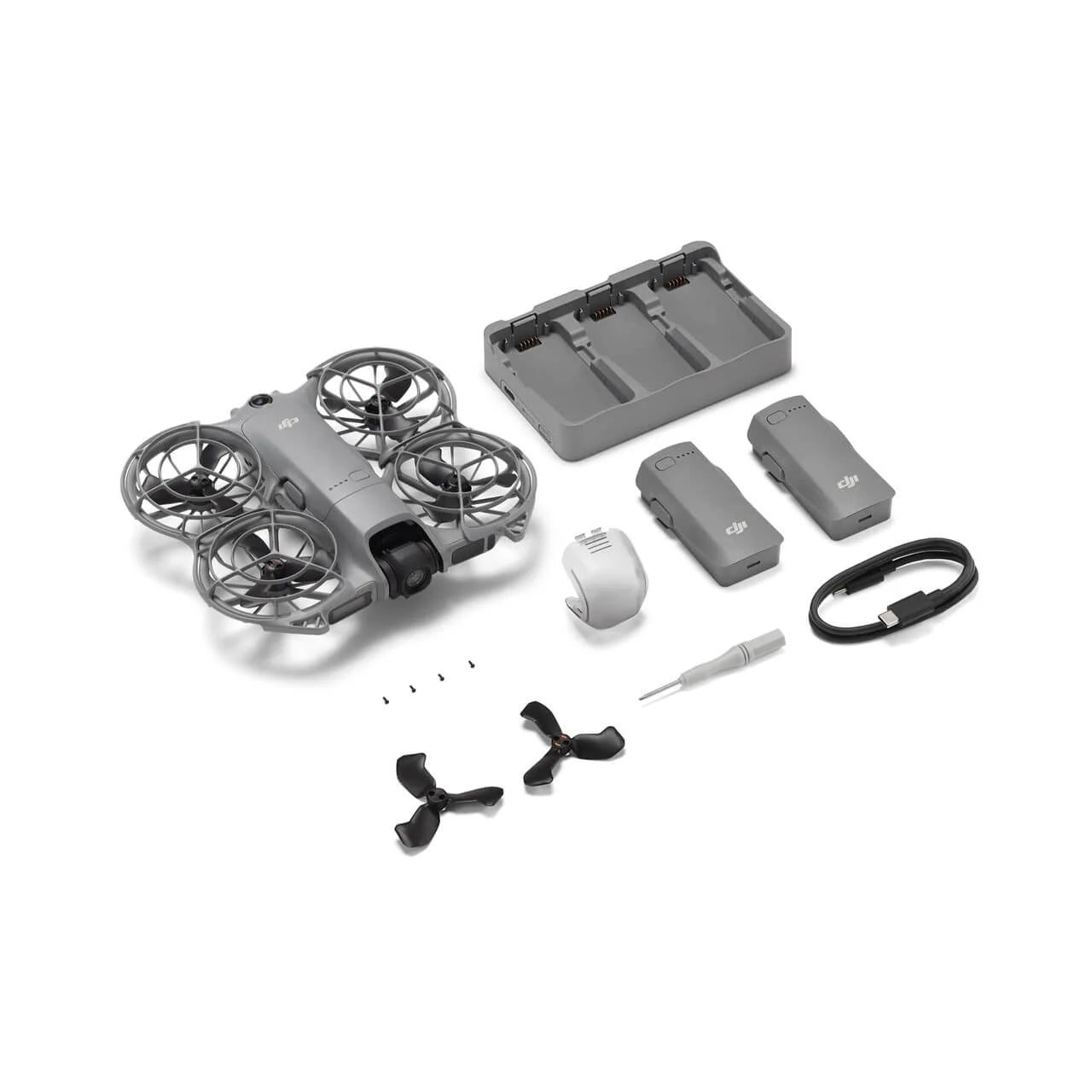 DJI Neo 4K Camera Drone Fly More Combo - Compact GPS Flight System Neo 2 flymore no rc Tidesmit