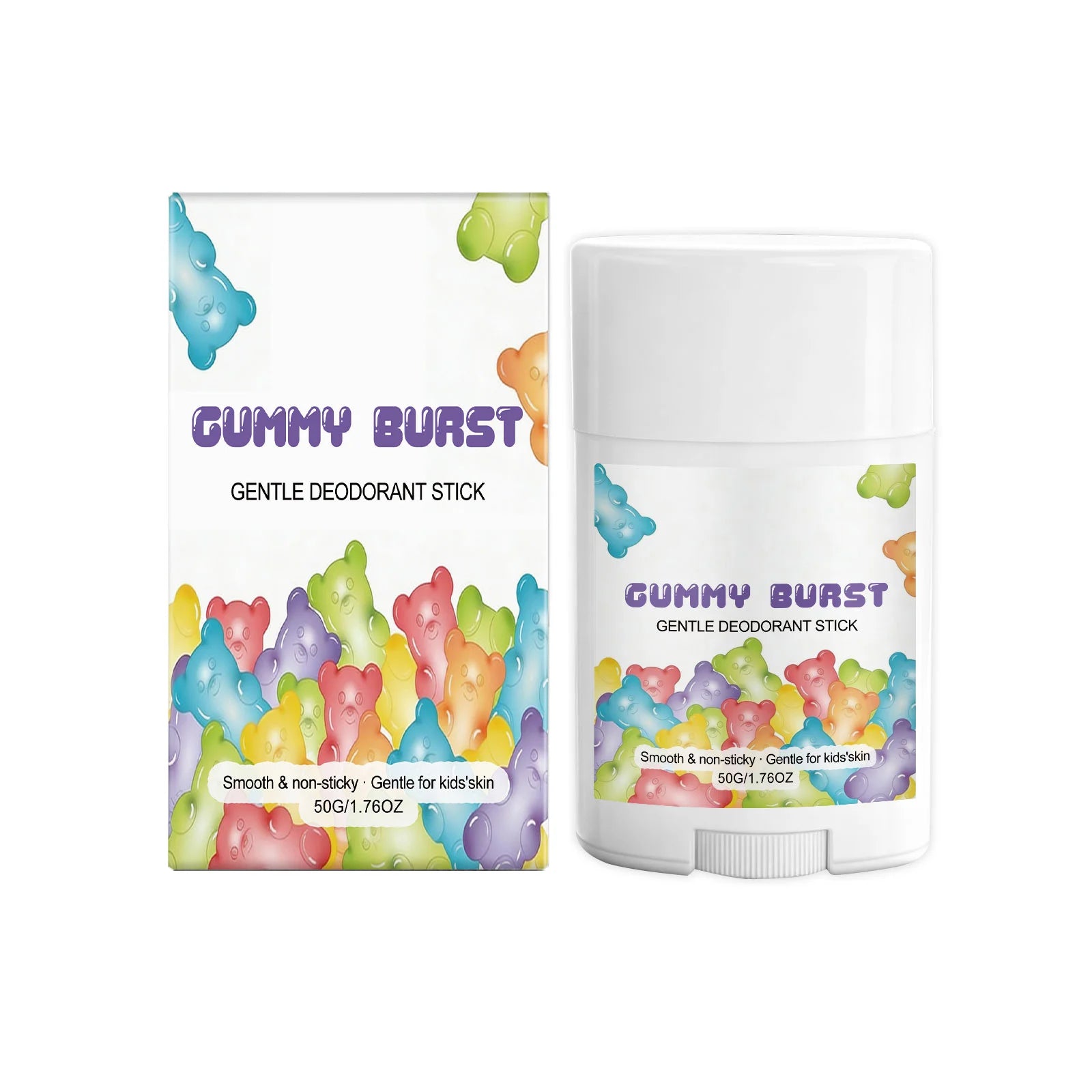 Tidesmit kids antiperspirant stick for effective sweat and body odor control with a refreshing lasting fragrance.