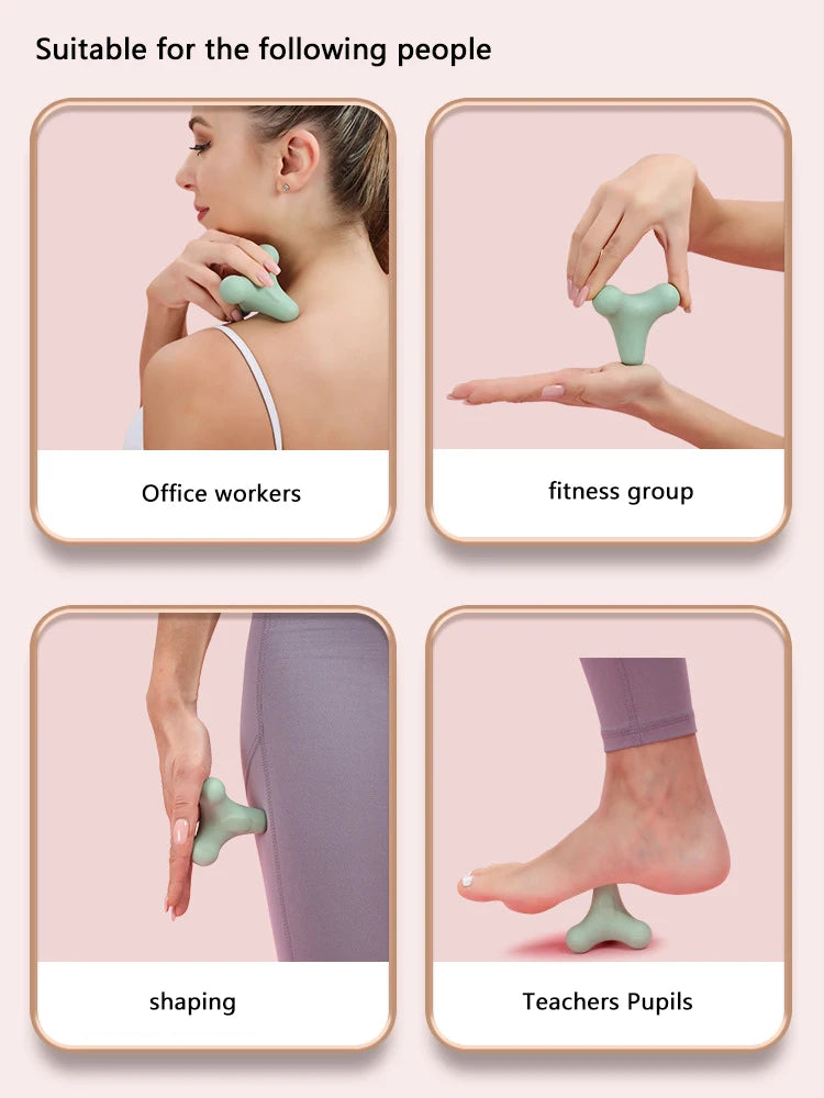 Plantar Fascia Massage Ball - Deep Tissue Muscle Relief Tool Body Shaping Massage Equipment Tidesmit