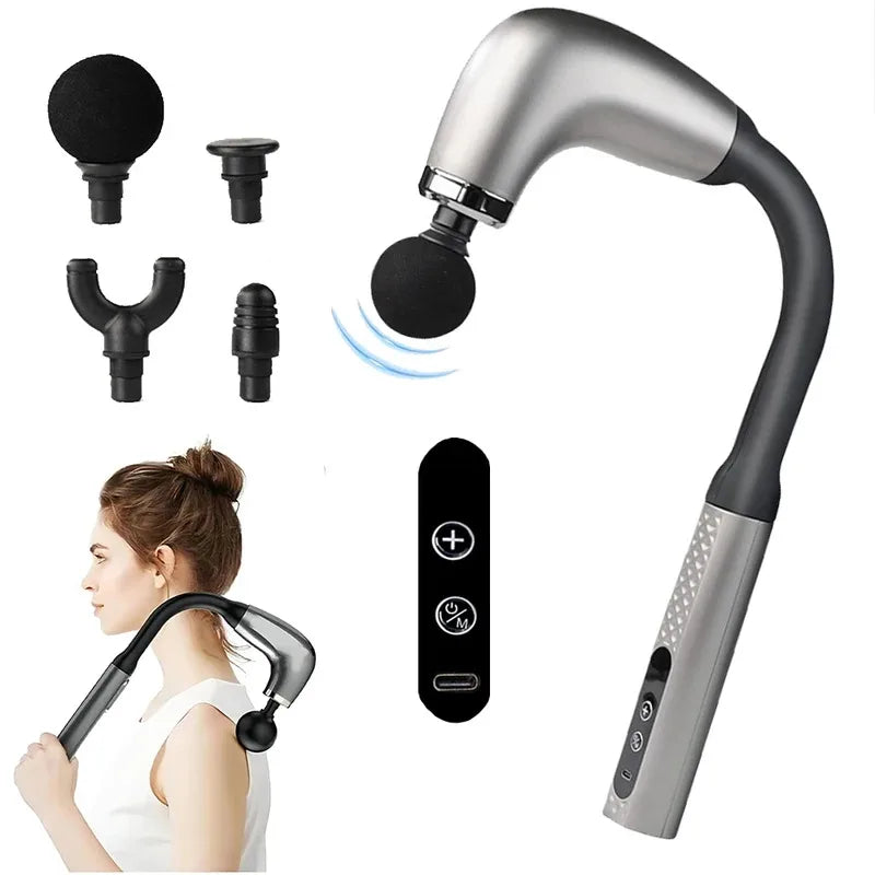 Deep Tissue Massage Gun – Portable Electric Muscle Relief Tool Body Shaping Massage Equipment Tidesmit