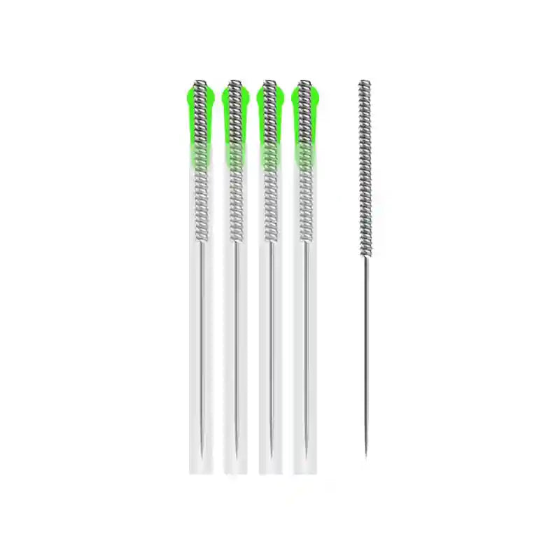 Acupuncture Needles with Guide Tubes 100 Pack - Sterile Professional Massage Roller Tidesmit