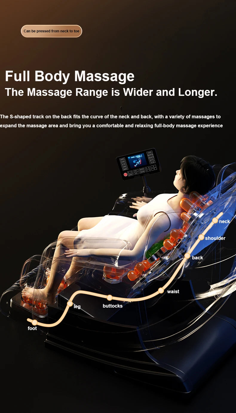 Massage Chair Recliner with Heat and Shiatsu Therapy, Gray | Tidesmit Massage Chairs Tidesmit