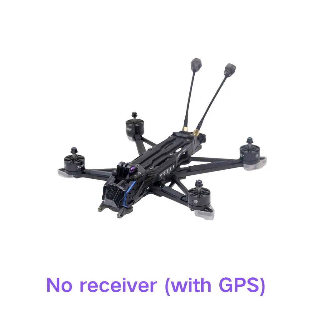 5 Inch FPV Drone Frame Kit - Carbon Fiber Waterproof with GPS No receiver with GPS Tidesmit
