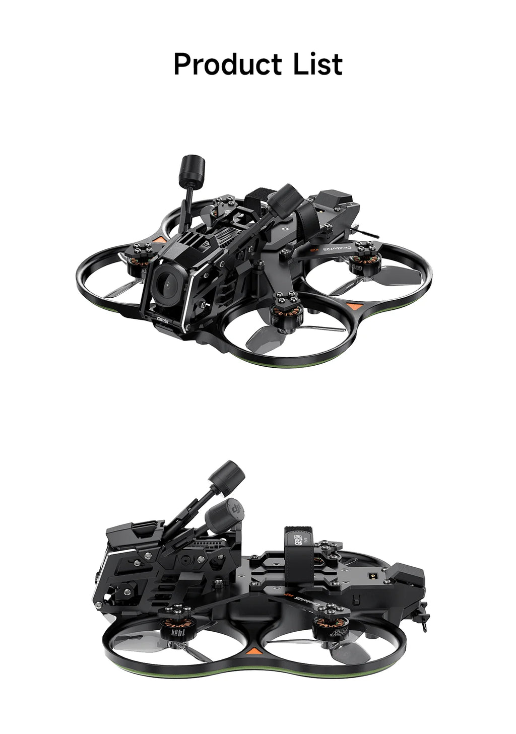 Cinebot25 V2 O4 Pro 2.5 Inch Cinewhoop Drone for Smooth 4K FPV Footage Tidesmit