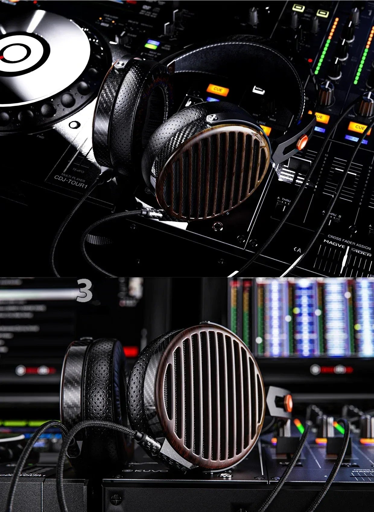 FiiO FT7 Open-Back Planar Headphones | 106mm Carbon Diaphragm | Tidesmit Tidesmit