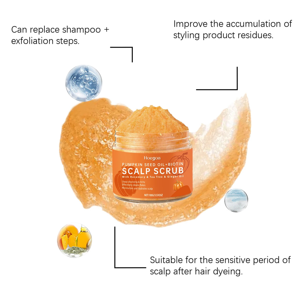 Scalp Nourishing Scrub: Professional Gentle Exfoliating Hair Treatment Scrubs Treatments Tidesmit