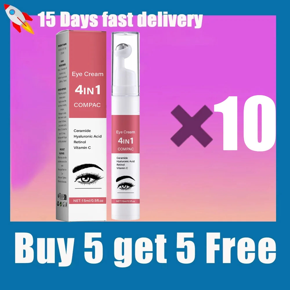 15ml Eye Firming Moisturizer – 4-in-1 Formula for Fine Lines, Dark Circles