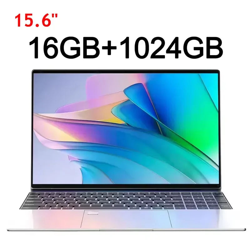 15.6' Intel Core I9 10980HK Windows 11 Pro Laptop Computer 32GB RAM 512GB 1TB 2TB SSD Portable Notebook PC Office Study Laptops