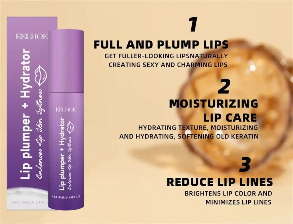 Lip Plumper Oil Serum for Voluminous Hydration - Tidesmit Lip Care Lip Care Tidesmit